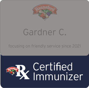 Certified Immunizer Dropdown: 5 Badges / Package