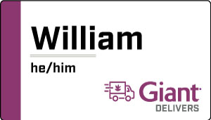 Giant Delivers: 1 Badge / Package